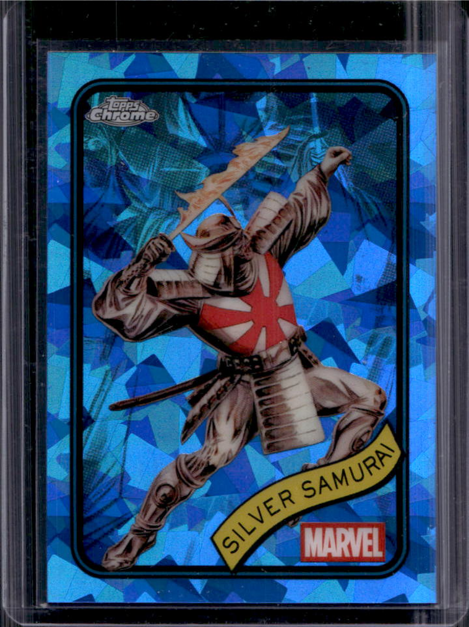 Topps 2025 Chrome Marvel Sapphire Edition Silver Samurai #2/5 NM/M