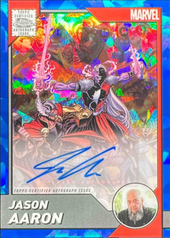 2025 Topps Chrome Sapphire Edition #AA-JA Marvel Comic Book Artist & Writer Autographs