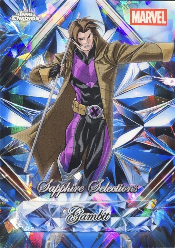Gambit 2025 Topps Chrome Sapphire Edition #SS-8 Sapphire Selections RAW