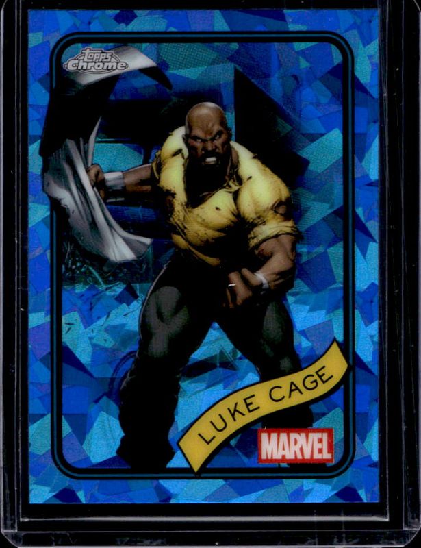Luke Cage 2025 Topps Chrome Sapphire Edition #111 Base RAW