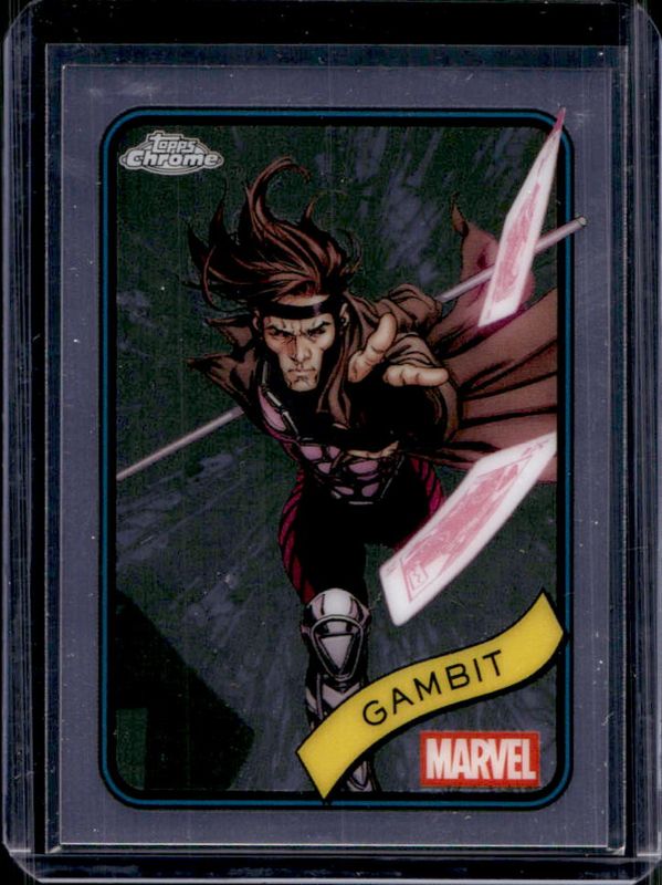 Gambit 2025 Topps Chrome Sapphire Edition #105 Base RAW