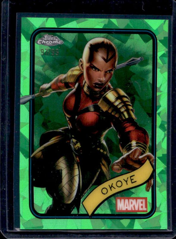 2025 Topps Chrome Sapphire Edition #58 Green Refractor /99