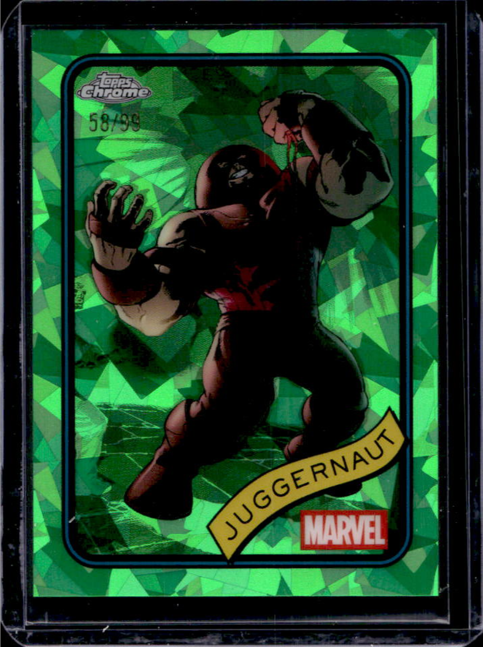Juggernaut 2025 Topps Chrome Sapphire Edition #146 Green Refractor /99 ...
