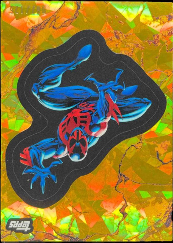 2025 Topps Marvel Comic Book Heroes 1975 Golden Anniversary #143 Gold Atomic Refractor /125