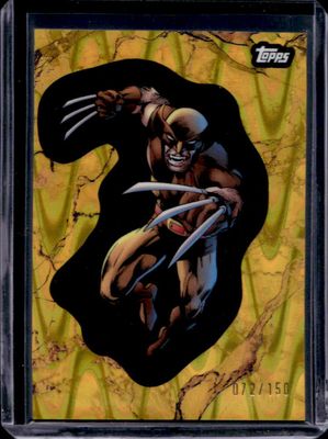 2025 Topps Marvel Comic Book Heroes 1975 Golden Anniversary #148 Gold RayWave Refractor /150