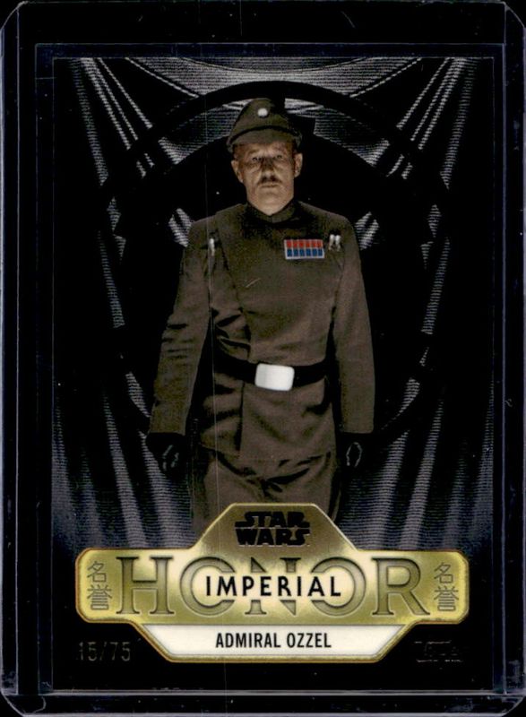 2025 Topps Star Wars Meiyo #IH-2 Imperial Honor - Black Foil /75
