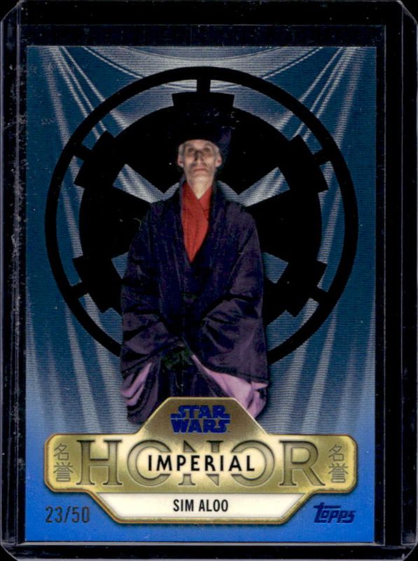2025 Topps Star Wars Meiyo #IH-9 Imperial Honor - Blue Foil /50