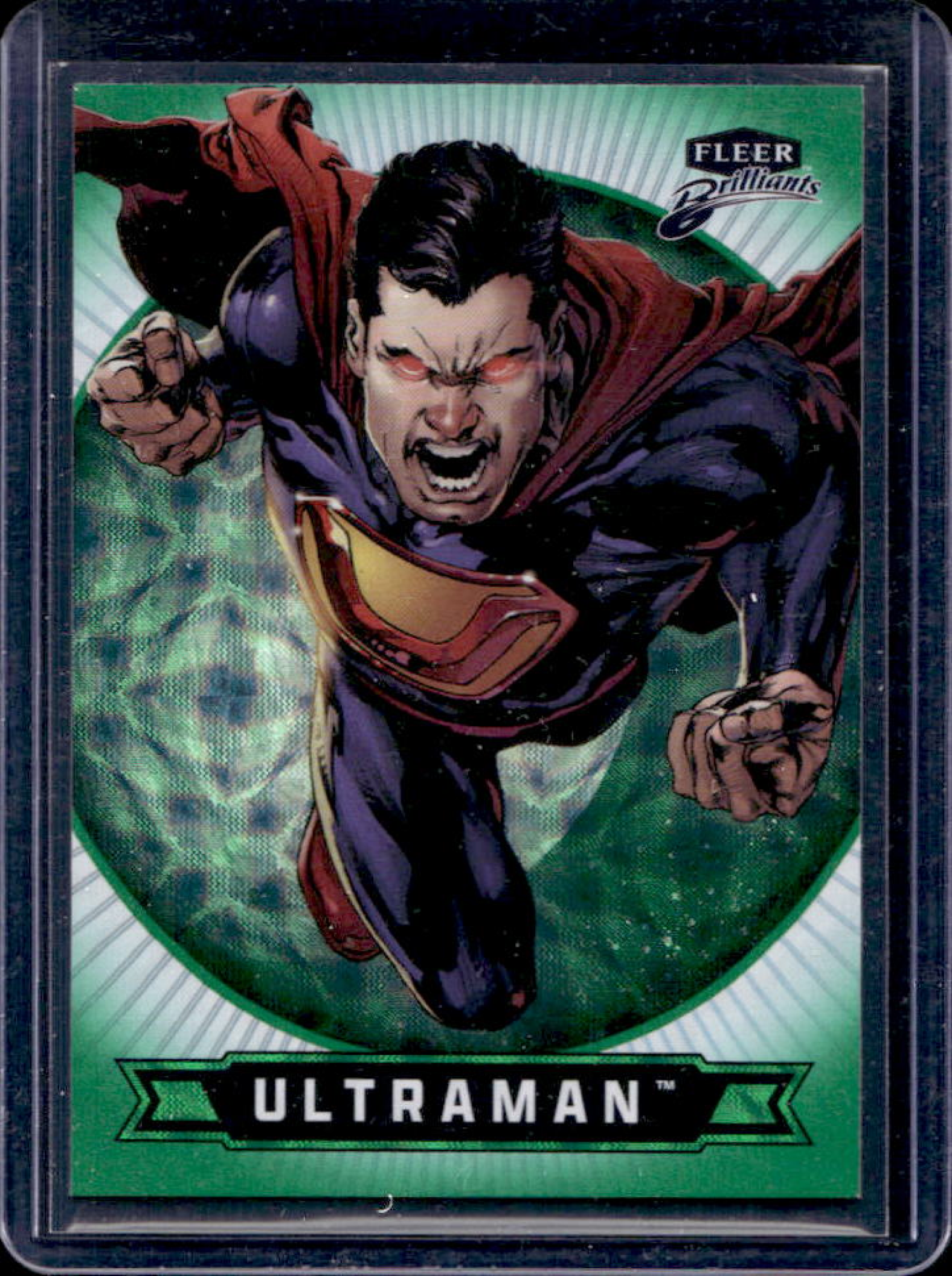 Ultraman 2025 Fleer Brilliants Superman #56 Green Kryptonite /499 Price ...