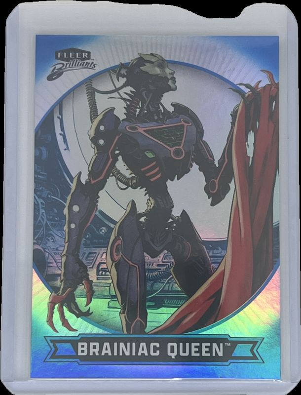 2025 Fleer Brilliants Superman #60 Blue