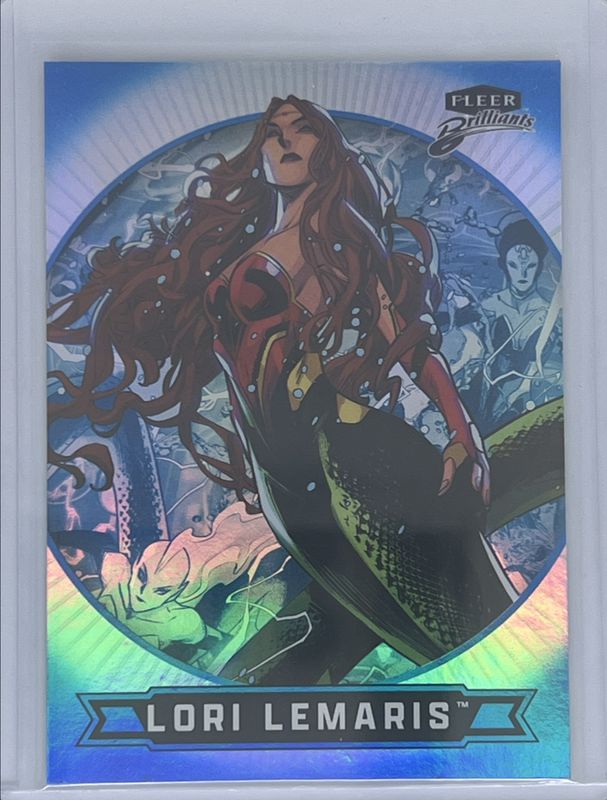 2025 Fleer Brilliants Superman #19 Blue