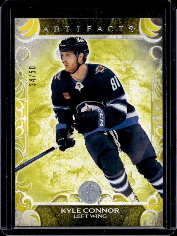 2024 Upper Deck Artifacts #82 Yellow /50