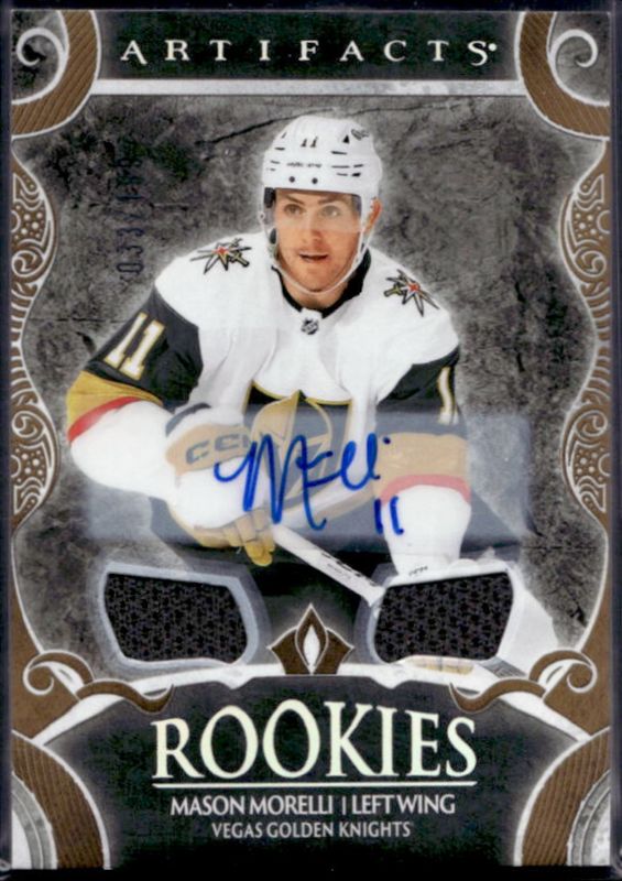 2024 Upper Deck Artifacts #183 Auto Material Gold /65