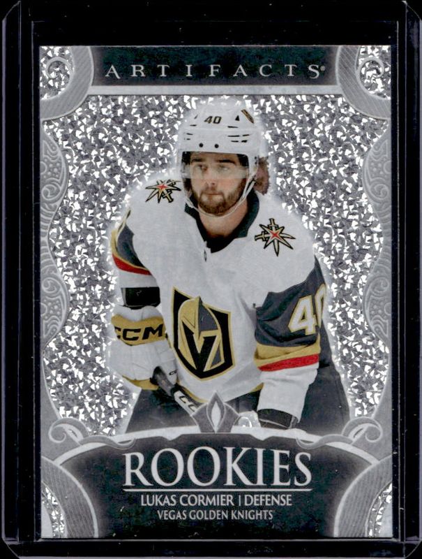 Lukas Cormier 2024 Upper Deck Artifacts #177 Plexi Rookie RAW
