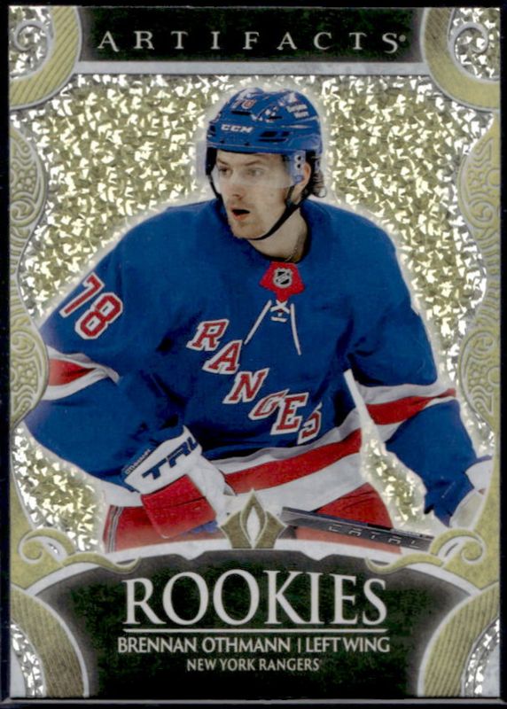 Brennan Othmann 2024 Upper Deck Artifacts #171 Foilboard Gold Rookie RAW