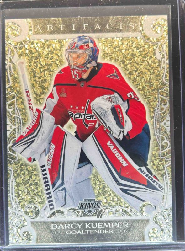 Darcy Kuemper 2024 Upper Deck Artifacts #113 Foilboard Gold RAW