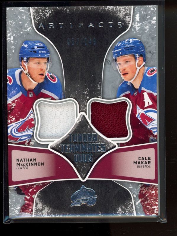 2024 Upper Deck Artifacts #T2-COL Tundra Teammates Duos /249