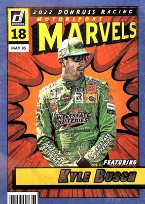 2022 Donruss NASCAR #M-KB Marvels /(SSP)