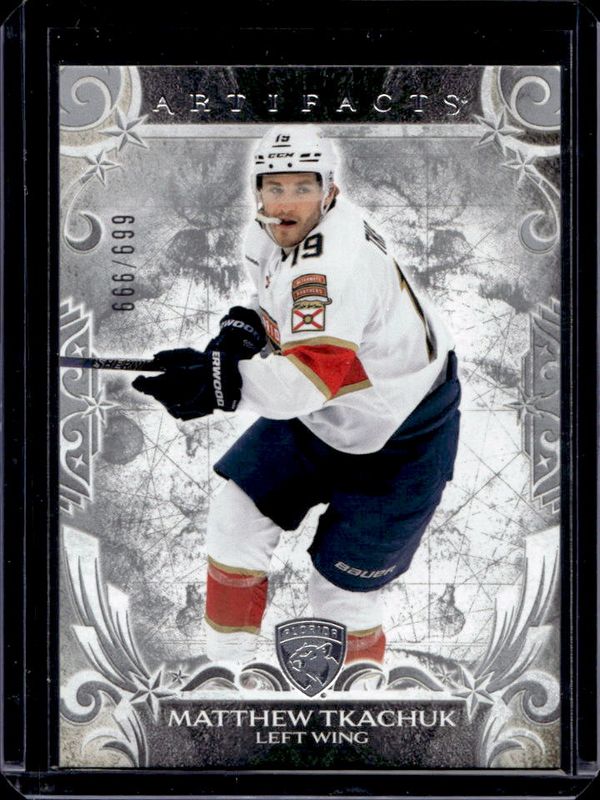 Matthew Tkachuk 2024 Upper Deck Artifacts #126 Silver /699 RAW