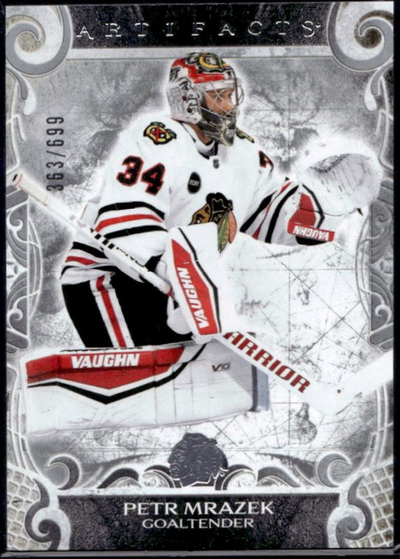 Petr Mrazek 2024 Upper Deck Artifacts #104 Silver /699 RAW