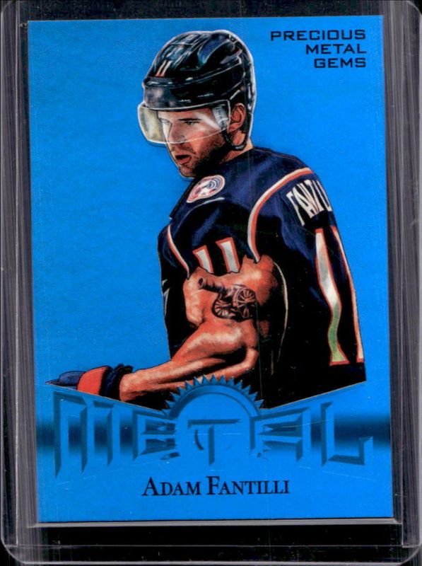 Adam Fantilli 2024 Metal Universe #RT-6 2013 Retro - Blue Precious Metal Gems /50 RAW