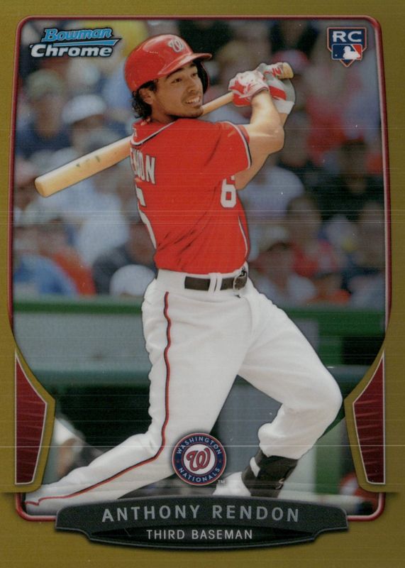 2013 Bowman Draft #5 Chrome - Gold Refractor /50