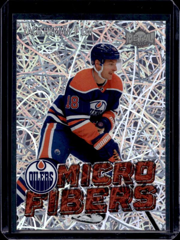 Zach Hyman 2024 Metal Universe #5-of-40-MF Microfibers RAW