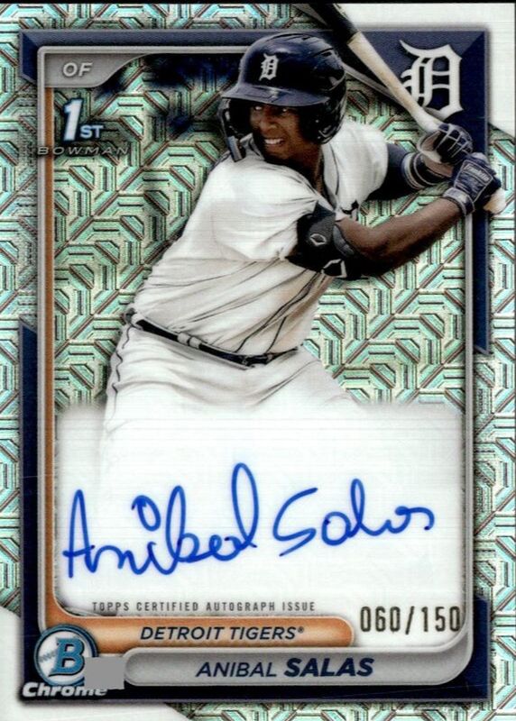 2024 Bowman Chrome #CPA-ASA Prospect Auto - HTA Choice Refractor /150 (1st)