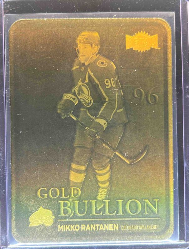 Mikko Rantanen 2024 Metal Universe #GB-18 Gold Bullion RAW