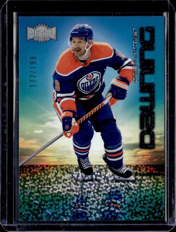 Zach Hyman 2024 Metal Universe #18-of-25-DW Dawning - Spectrum /199 RAW