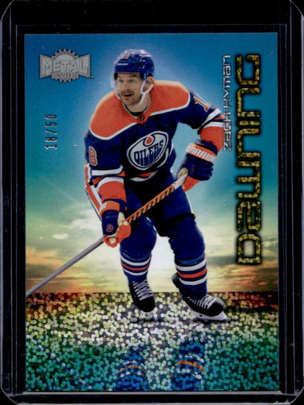 Zach Hyman 2024 Metal Universe #18-of-25-DW Dawning - Gold /50 RAW