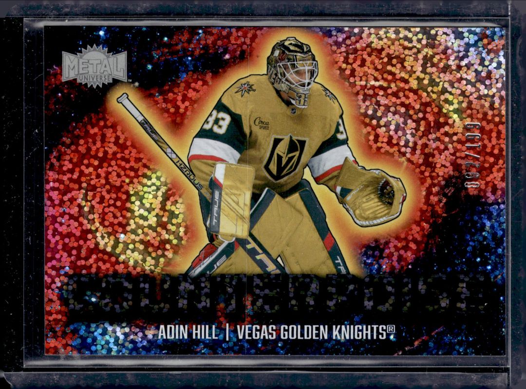 Adin Hill 2024 Metal Universe #14-of-30-CT Counterpoise - Speckle /199 RAW