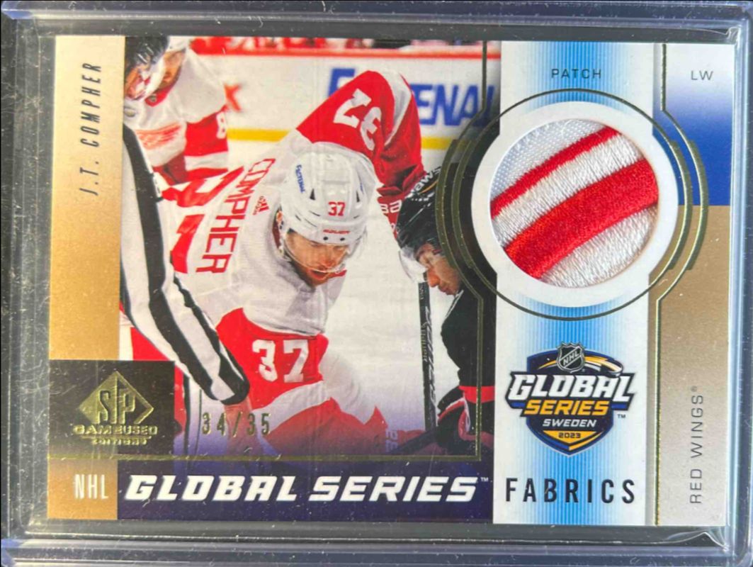 2024 SP Game Used #GSF-JC 2023 Global Series Sweden Fabrics - Patch /35