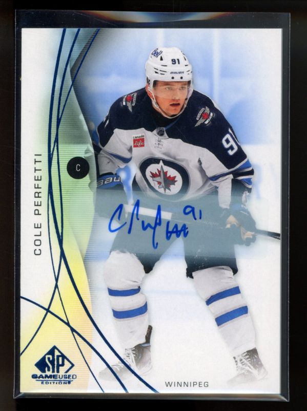 2024 SP Game Used #26 Base Autographs - Blue