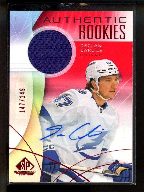 2024 SP Game Used #227 Base Autographs - Red Jersey /99