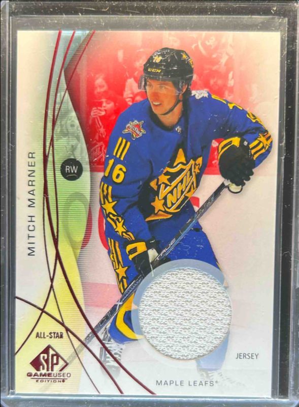 Mitch Marner 2024 SP Game Used #135 Base Jersey - Red RAW