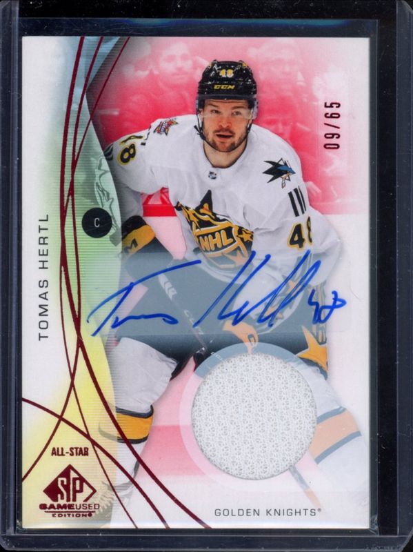 2024 SP Game Used #164 Base Autographs - Red Jersey /99