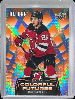 2024 Upper Deck Allure #CF-15 Colorful Futures - Orange Spectrum /199