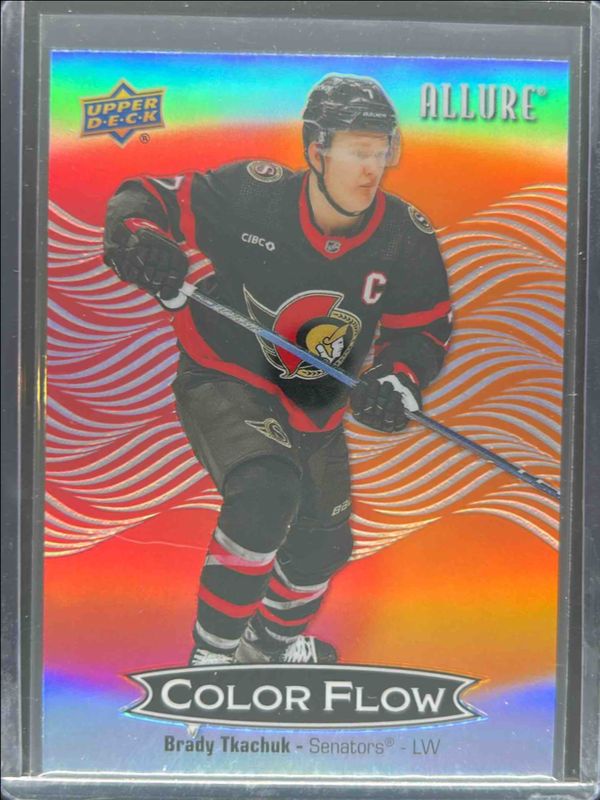 2024 Upper Deck Allure #CFL-10 Color Flow - Red-Orange