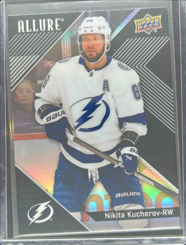 Nikita Kucherov 2024 Upper Deck Allure #9 Black Rainbow RAW