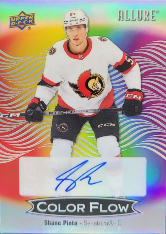 2024 Upper Deck Allure #CFA-SP Color Flow Full Rainbow Auto