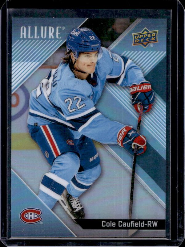 Cole Caufield 2024 Upper Deck Allure #39 Base RAW