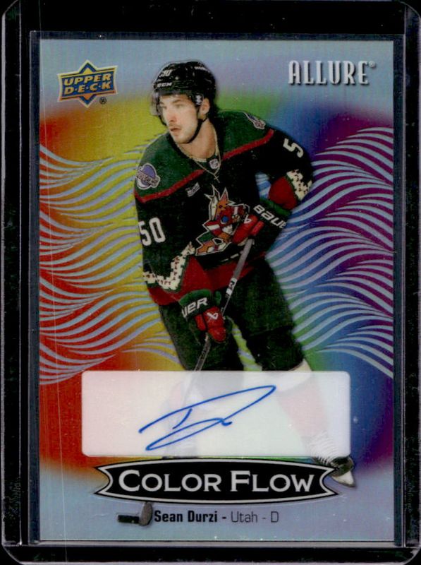 2024 Upper Deck Allure #CFA-SD Color Flow Full Rainbow Auto