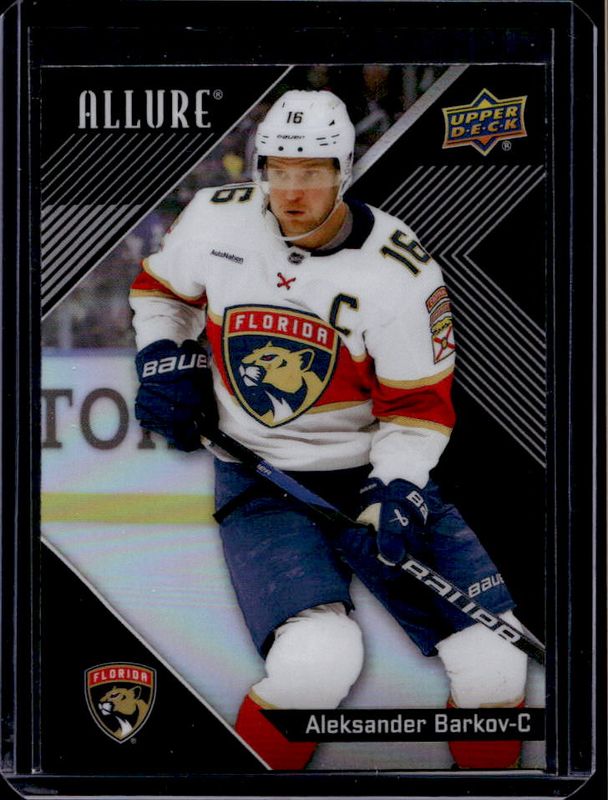 Aleksander Barkov 2024 Upper Deck Allure #1 Black Rainbow RAW