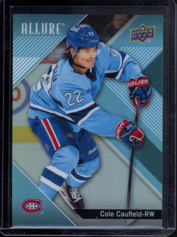 Cole Caufield 2024 Upper Deck Allure #39 Photo Variations RAW