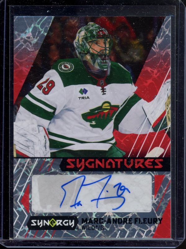 2024 Upper Deck Synergy #S-MF Sygnatures Red Backcheck /49