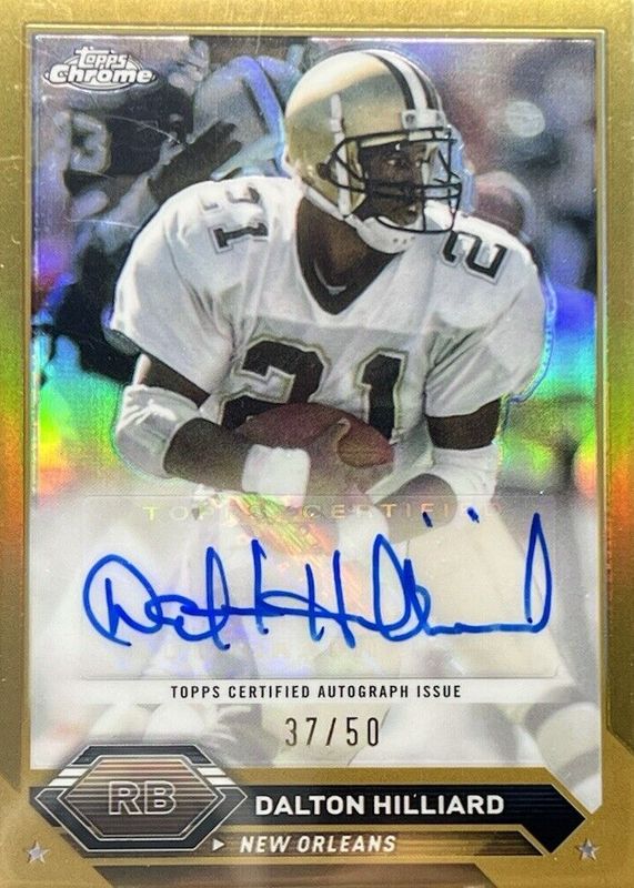 2023 Topps Composite #TCA-DHI Chrome Autographs - Gold Refractor /50