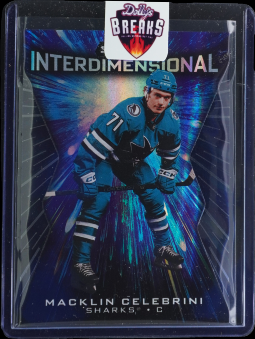 Macklin Celebrini 2024 Upper Deck Synergy #I-MC Interdimensional Price ...