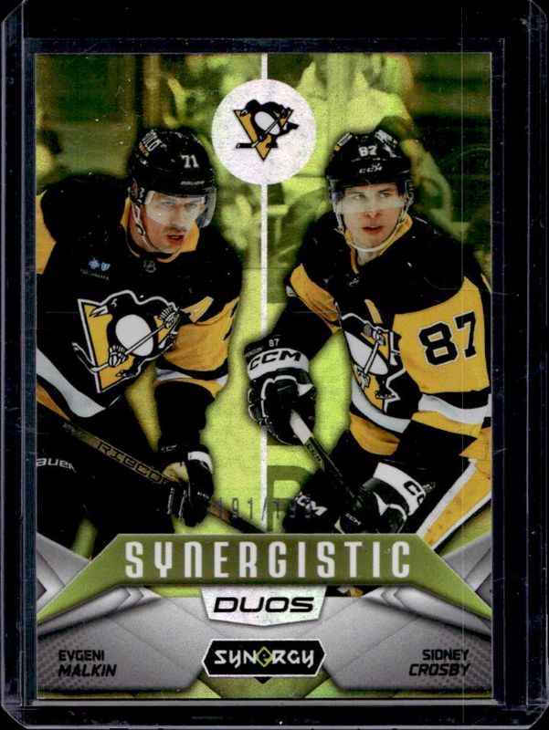 2024 Upper Deck Synergy #SD-3 Synergistic Duos Stars Green /199