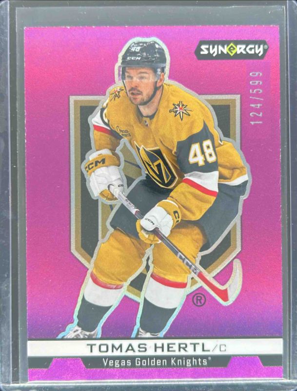 2024 Upper Deck Synergy #IM-32 NHL Impressions Magenta /599