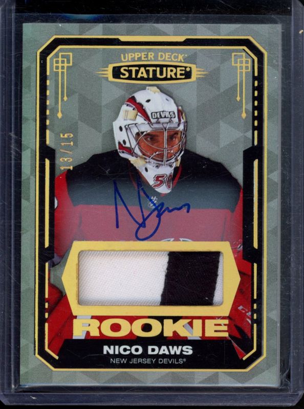 2024 Upper Deck Stature #142 2021-22 Update Design Variant Memorabilia - Auto